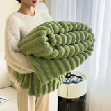 LUXURY RABBIT FAUX-FUR BLANKET - 50% OFF