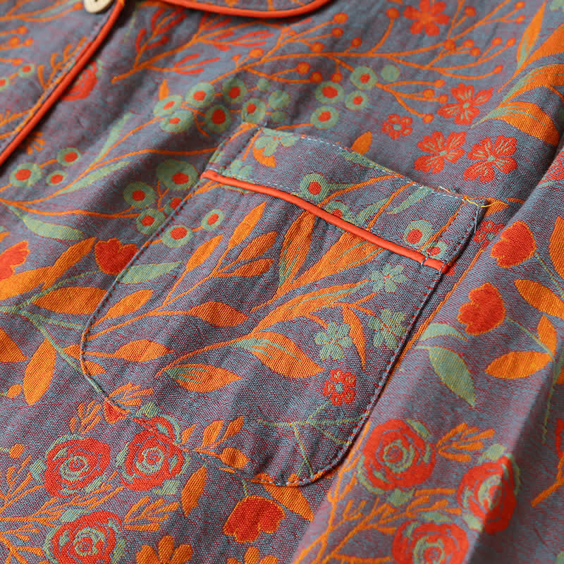 AUTUMN GARDEN PAJAMA SET - 50% OFF