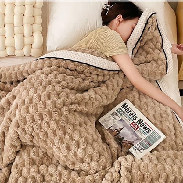 THICK CORAL FLEECE BLANKET - 50% OFF
