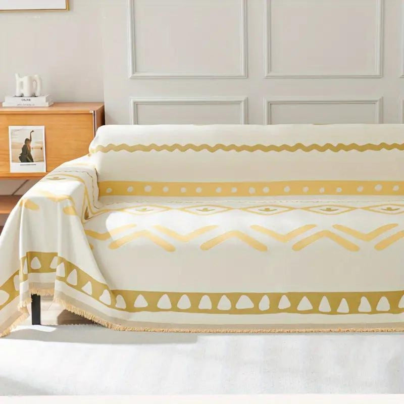 BOHO PATTERNED COUCH COVER - 50% OFF