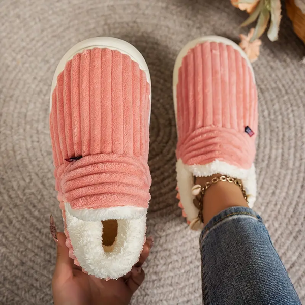 FLEECE COMFORT SLIPPERS - 40% OFF