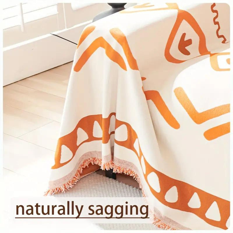 BOHO PATTERNED COUCH COVER - 50% OFF