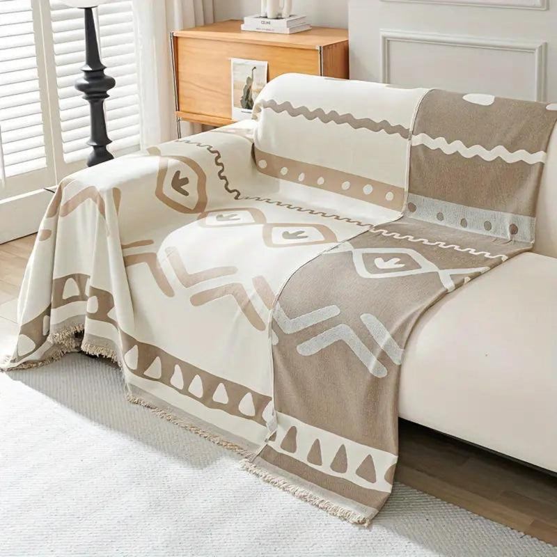 BOHO PATTERNED COUCH COVER - 50% OFF