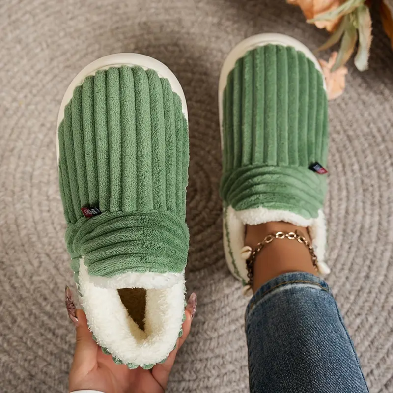 FLEECE COMFORT SLIPPERS - 40% OFF