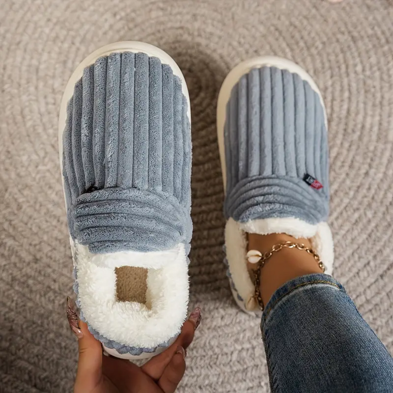 FLEECE COMFORT SLIPPERS - 40% OFF