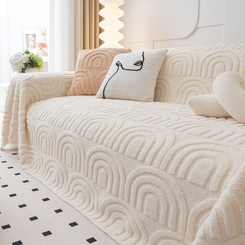 ARCH PLUSH COUCH COVER - 50% OFF