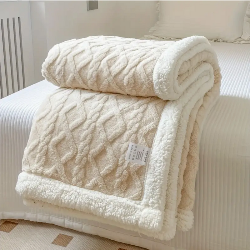 SHERPA THROW BLANKET - 50% OFF TODAY