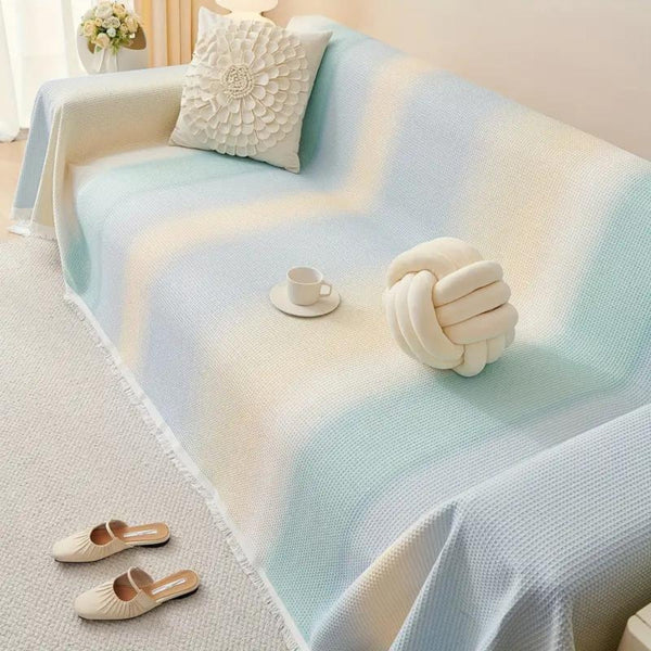 BEACH GRADIENT COUCH COVER - 50% OFF