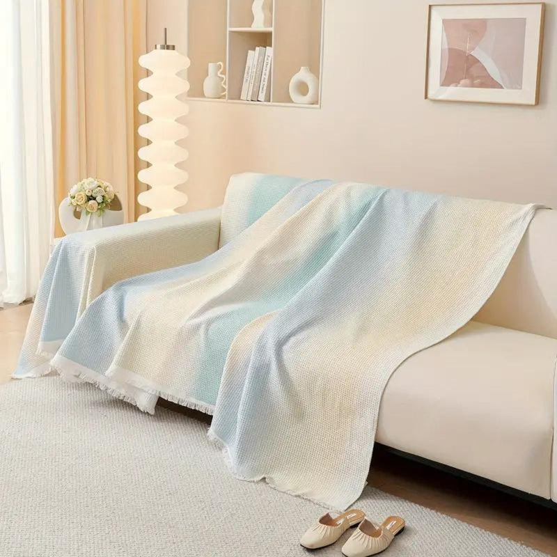 BEACH GRADIENT COUCH COVER - 50% OFF