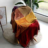 CHENILLE BOHO THROW BLANKET - 50% OFF