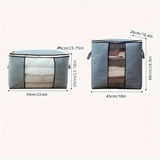 DARK FOLDABLE STORAGE BAG - 50% OFF