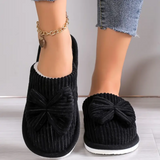 COZY BOW SLIPPERS - 40% OFF
