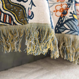 INDIGO GARDEN REVERSIBLE BLANKET - 50% OFF