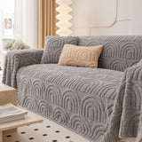 ARCH PLUSH COUCH COVER - 50% OFF