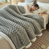 THICK CORAL FLEECE BLANKET - 50% OFF