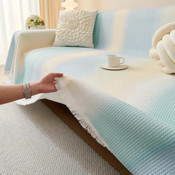 BEACH GRADIENT COUCH COVER - 50% OFF