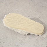 PLUSH CROSS-KNIT SLIPPERS - 40% OFF