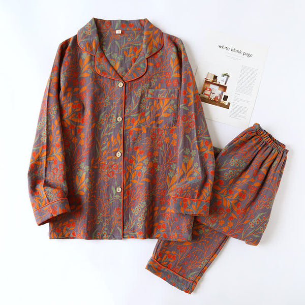 AUTUMN GARDEN PAJAMA SET - 50% OFF