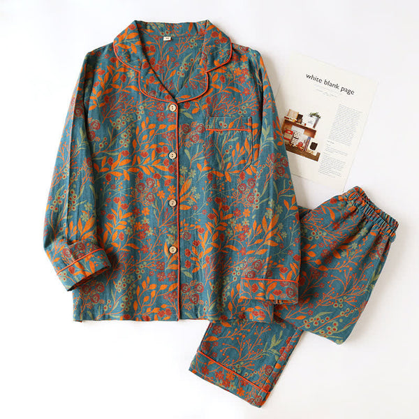 AUTUMN GARDEN PAJAMA SET - 50% OFF