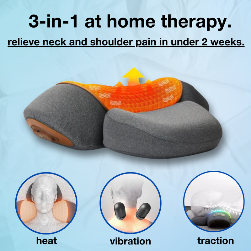 3-IN-1 NECK MASSAGER PILLOW - 50% OFF TODAY