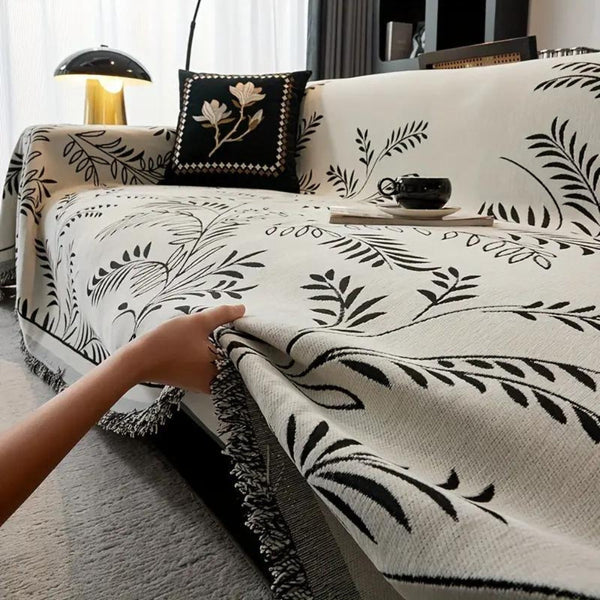 NATURE CHENILLE COUCH COVER - 50% OFF