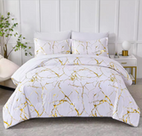 BRONZE MARBLE | Premium Doona Cover Set - 50% OFF