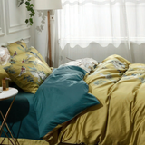 GOLDEN TROPICS EGYPTIAN COTTTON COVER SET - 50% OFF