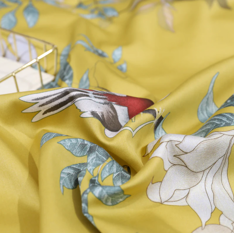 GOLDEN TROPICS EGYPTIAN COTTTON COVER SET - 50% OFF