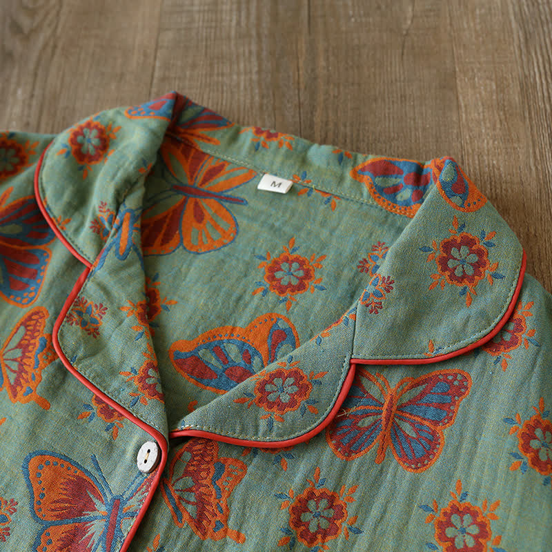 BUTTERFLY DAYDREAM PAJAMA SET - 50% OFF