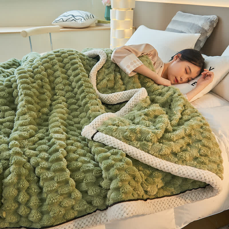 THICK CORAL FLEECE BLANKET - 50% OFF