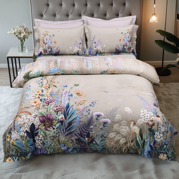 MEADOW BLOOM EGYPTIAN COVER SET - 50% OFF