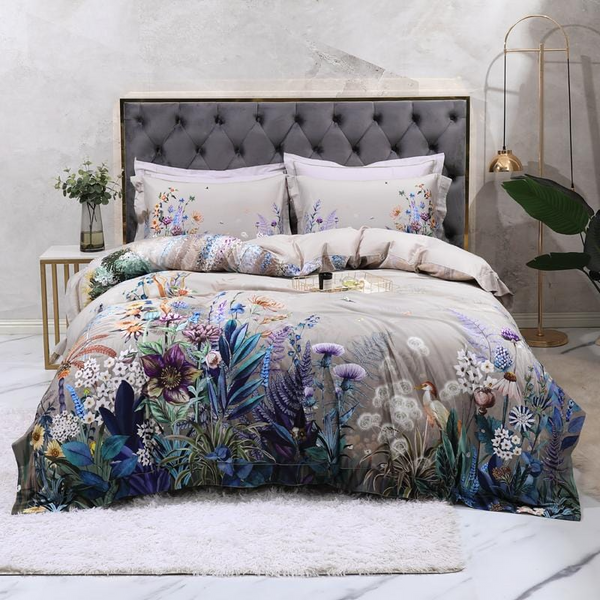 MEADOW BLOOM EGYPTIAN COVER SET - 50% OFF