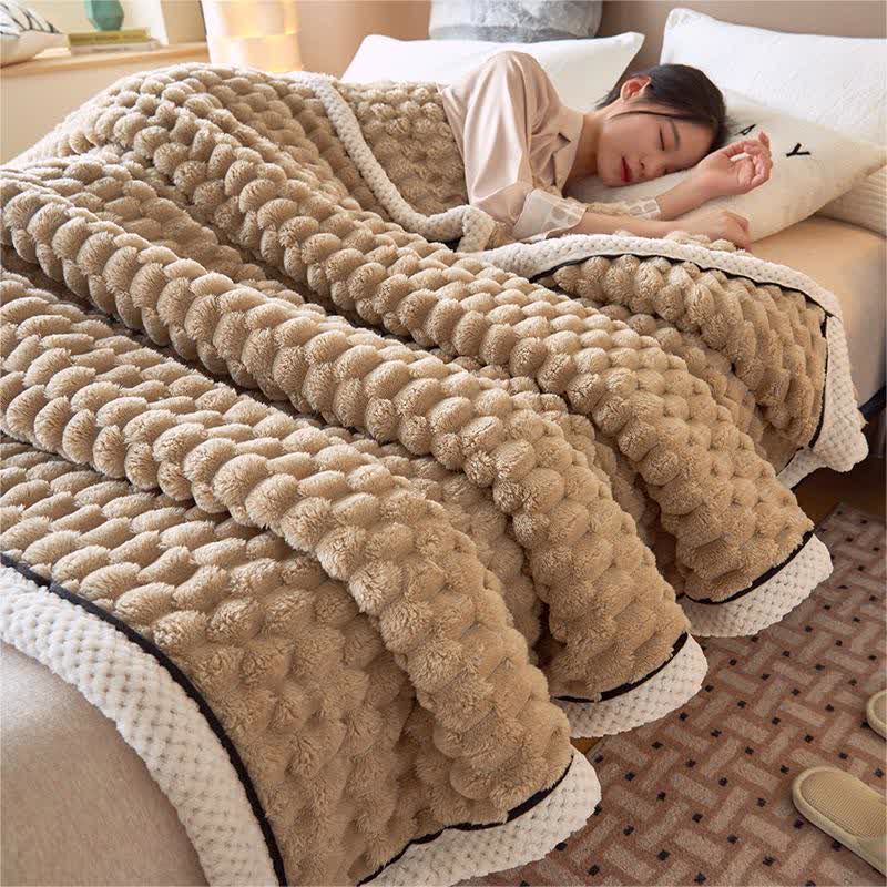 THICK CORAL FLEECE BLANKET - 50% OFF