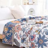INDIGO GARDEN REVERSIBLE BLANKET - 50% OFF