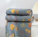 GINGKO LEAF THROW BLANKET - 50% OFF